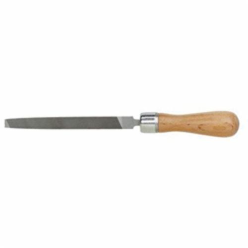Lutz File 01 Short Ferrule File Handle, 13/16 in Dia Handle, 3-1/2 in L, File Size Compatibility 3 to 4 in File, Hard Wood