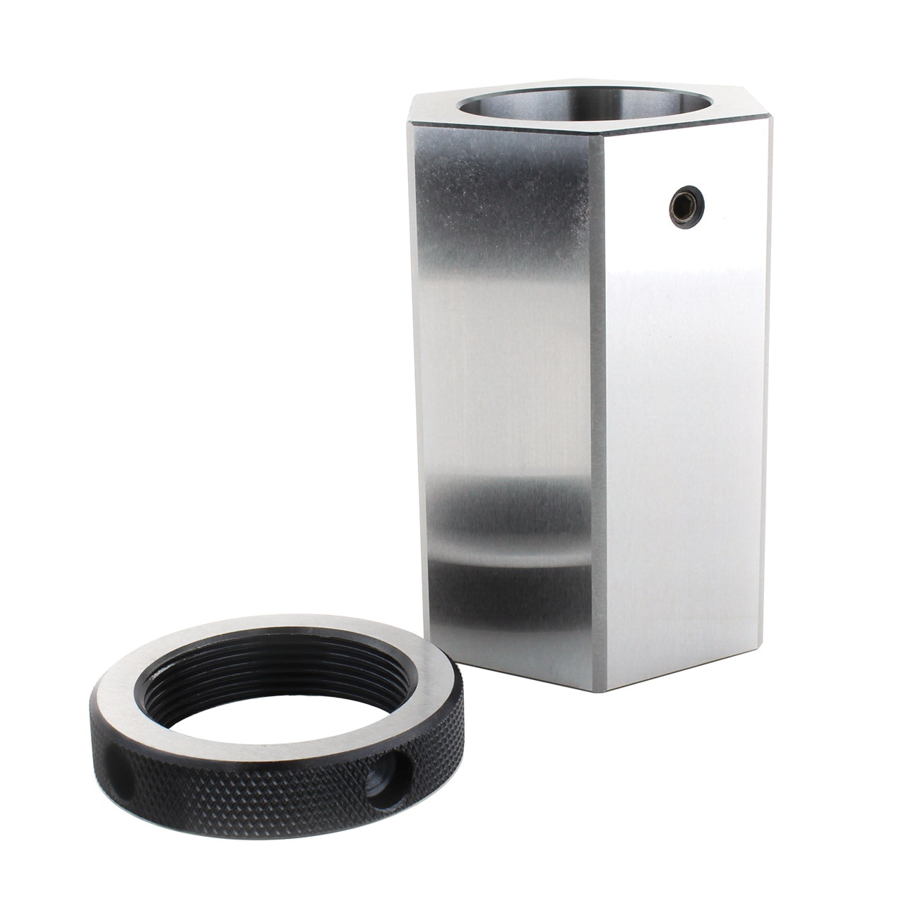 Lyndex-Nikken 570-HEX Hex Block With Tightening Ring, For Use With 5C Collet