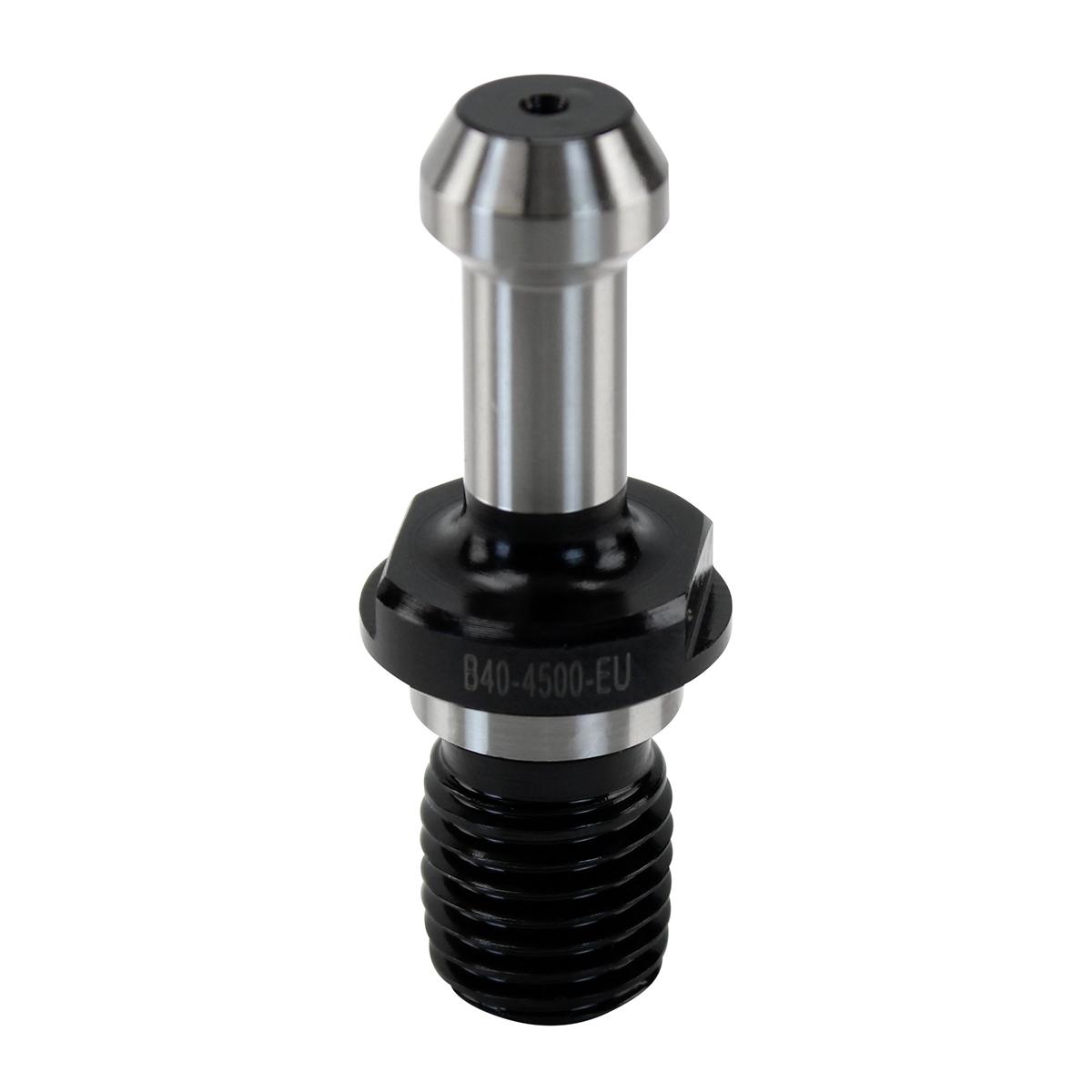 Lyndex-Nikken B40-4500-EU Pull Stud Retention Knob, M16 P-2 Thread, 45 deg, 0.589 in Dia Knob, BT40 Taper, 2.362 in OAL