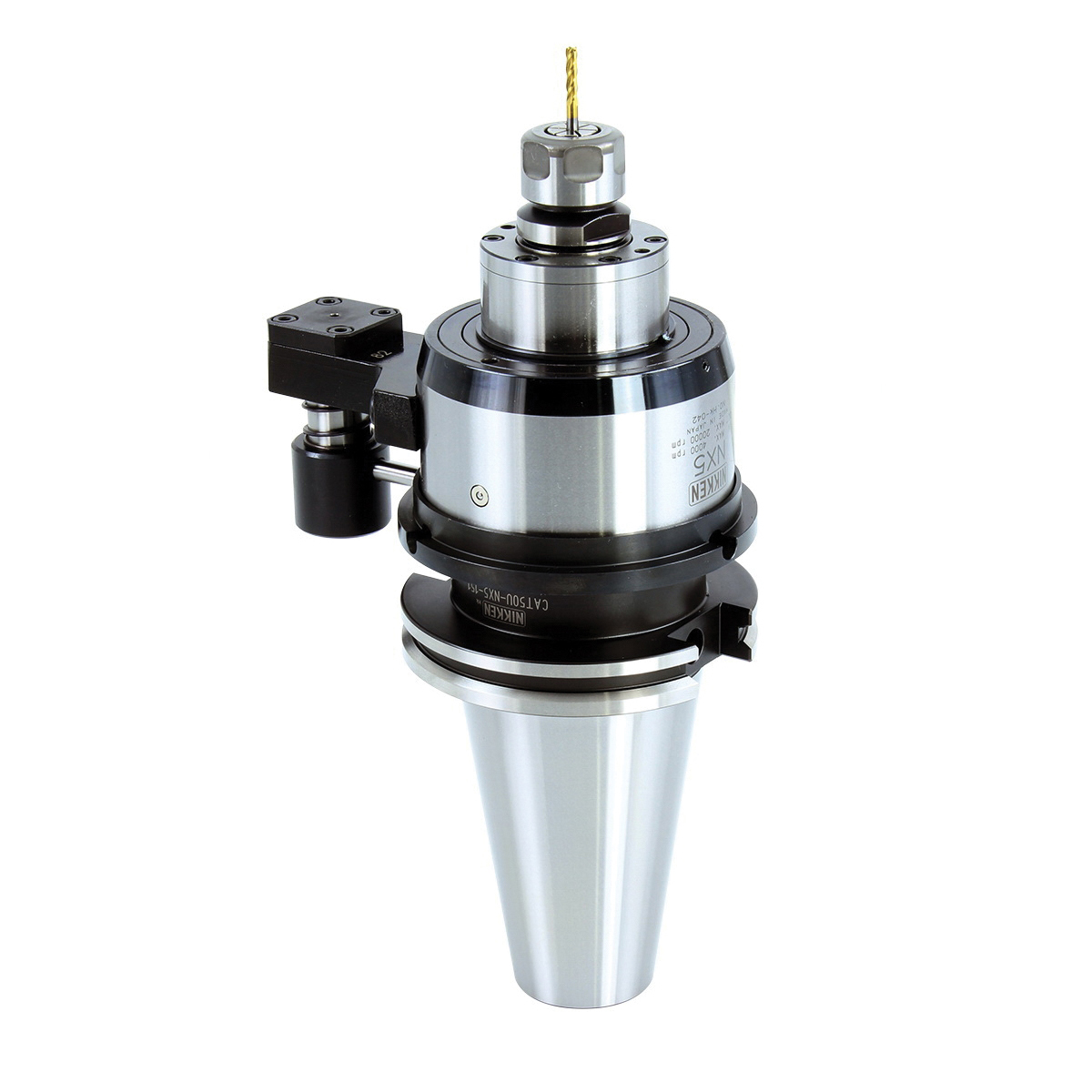 Lyndex-Nikken CAT40U-NX5-153 High Spinner Spindle Speeder, Tapered Shank, CAT40 Taper