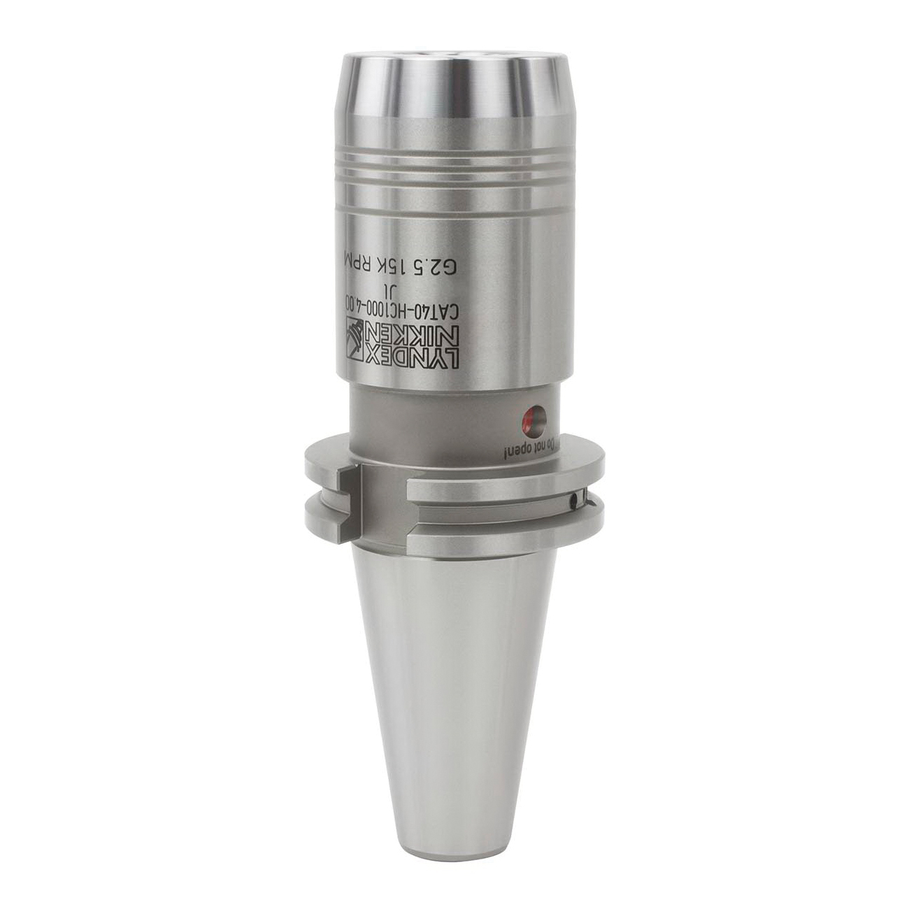 Lyndex-Nikken CAT40-HC1000-4.00 Hydraulic Chuck, CAT Taper Shank, CAT40 Connection, 1 in Dia Hole