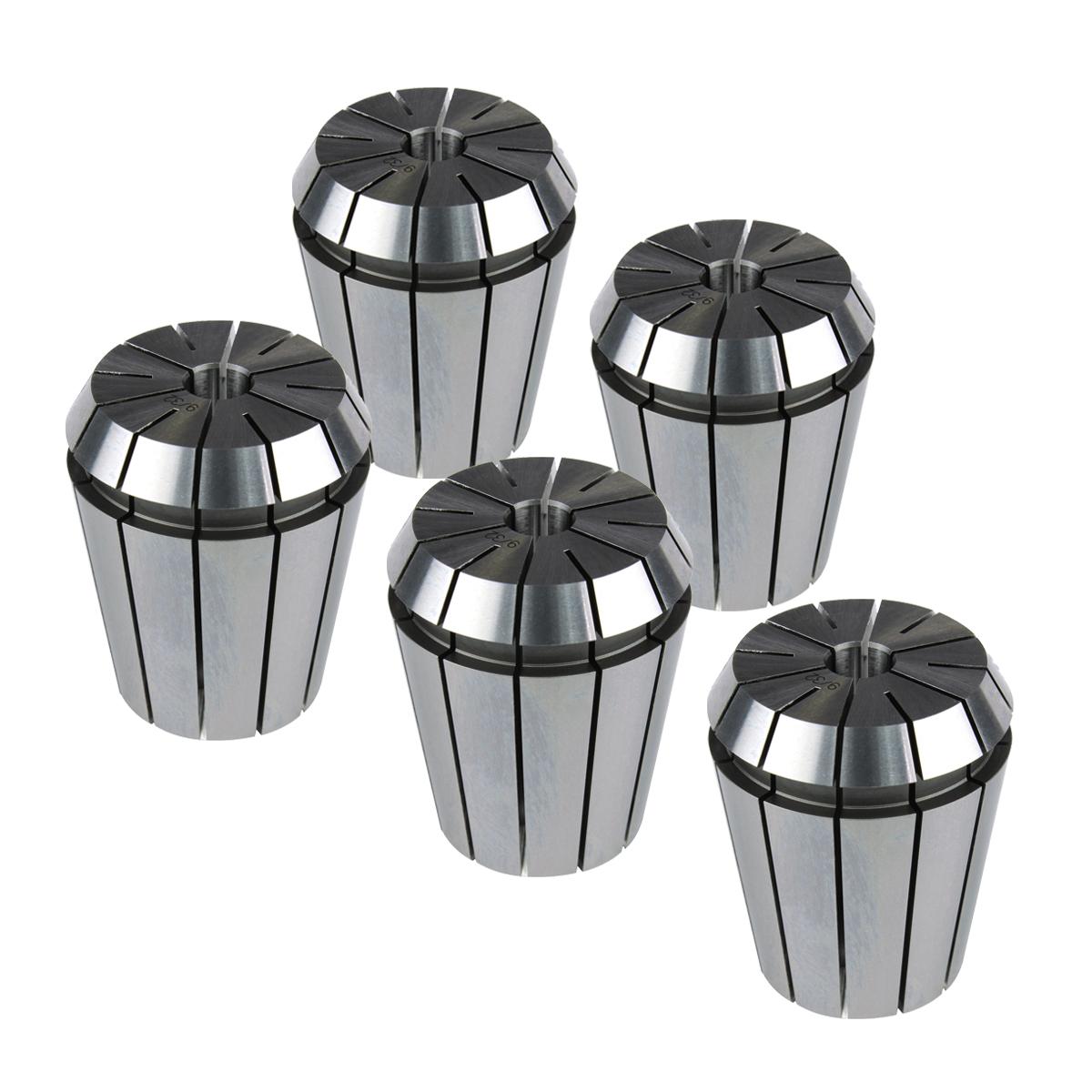 Lyndex-Nikken E32-SET-21 Standard Collet Set, 21 Pieces, ER32 Collet System, For Use With ER Collet Chucks