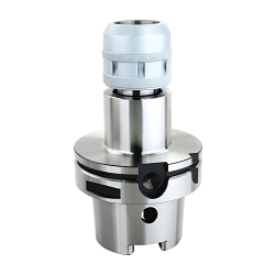 Lyndex-Nikken HSK100A-C32-135 Ultra-Lock Milling Chuck, HSK100A Taper, Tapered Shank, 32 mm Dia Hole, 2.716 in Dia Nose, 5.314 in Projection