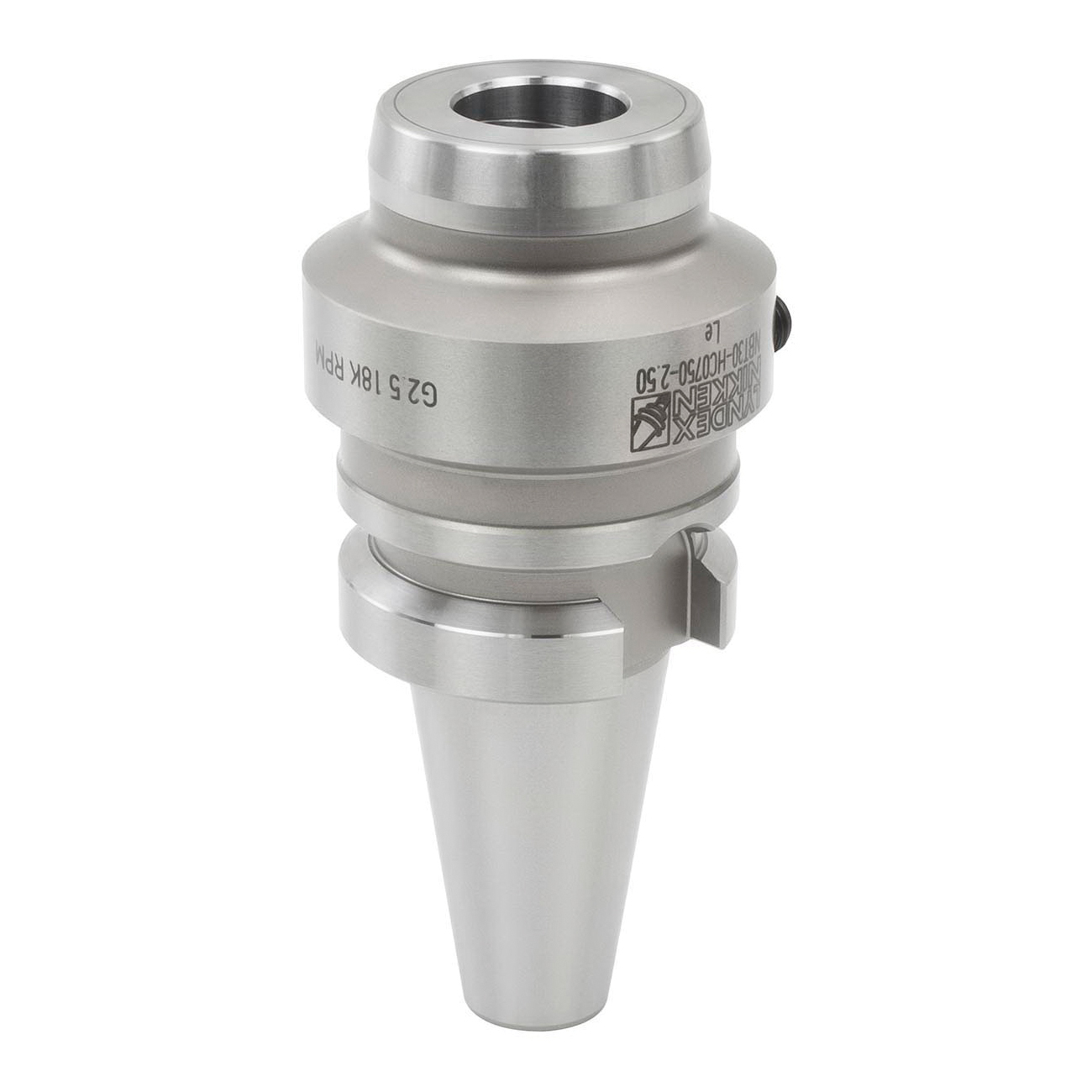 Lyndex-Nikken NBT30-HC0750-2.50 TaperPlus 2-Lock Hydraulic Chuck, NMTB Taper Shank, NBT30 Connection, 3/4 in Dia Hole
