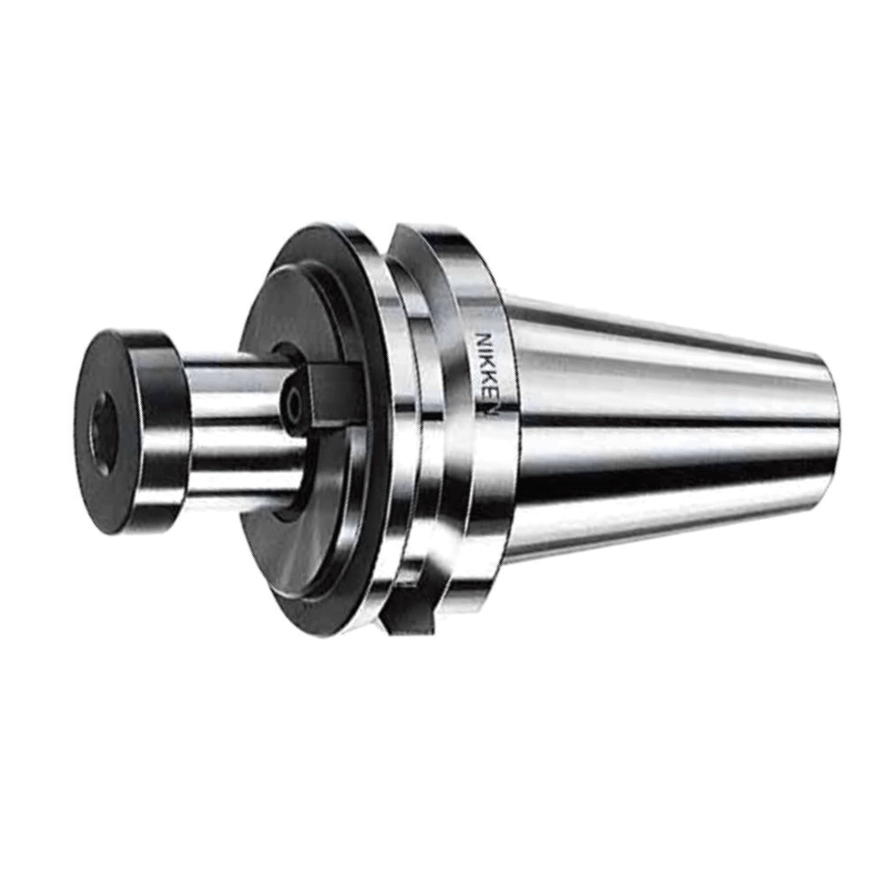 Lyndex-Nikken NC4001-1500-2.00CP TaperPlus NC4001 2-Lock Shell Mill Holder, CAT Taper Shank, NCAT40 Taper, 1-1/2 in Dia Nose, 2 in Projection