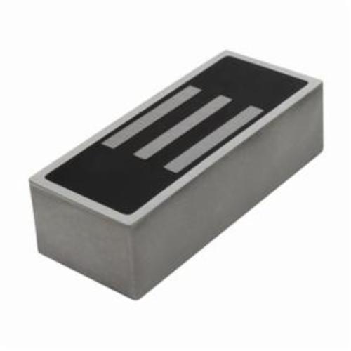MAG-MATE® 5C2565 D-Style Rectangular Horseshoe Ceramic Fixture Magnet Assembly, 2 in L x 1-5/8 in W, 1 in THK, Strontium Ferrite