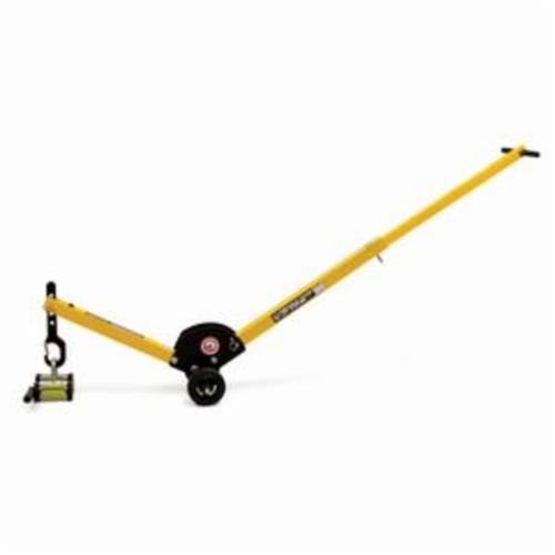 MAG-MATE® MCL3000W10 Adjustable Manhole Cover Lift Dolly With 10 in Dia Wheel and Safety Lock Hook, Aluminum
