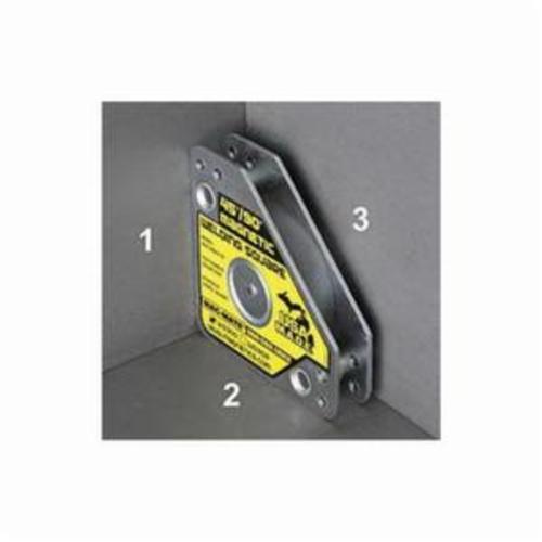 MAG-MATE® WS420 Mid Size Extra Power Covered Magnetic Welding Square, 3-3/4 in L x 4-3/8 in H, 1-1/2 in THK, Ceramic