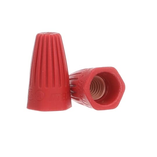 Marrette&reg; 335P High Quality Wire Connector, Positive Grip Shell, Live Action Spring, 18 to 8 AWG Wire Solid/Stranded Copper Wire, Polypropylene