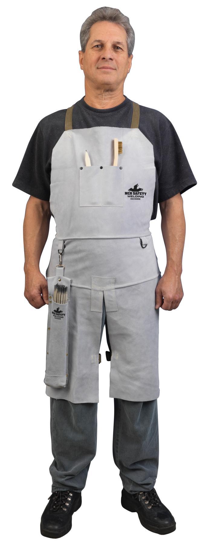 KleenGuard™ 36550 A20 Breathable Protective Apron, MICROFORCE™ SMS Fabric, 40 in L x 28 in W, Tie in Back Closure, Resists: Dry Particles and Light Liquid Spray