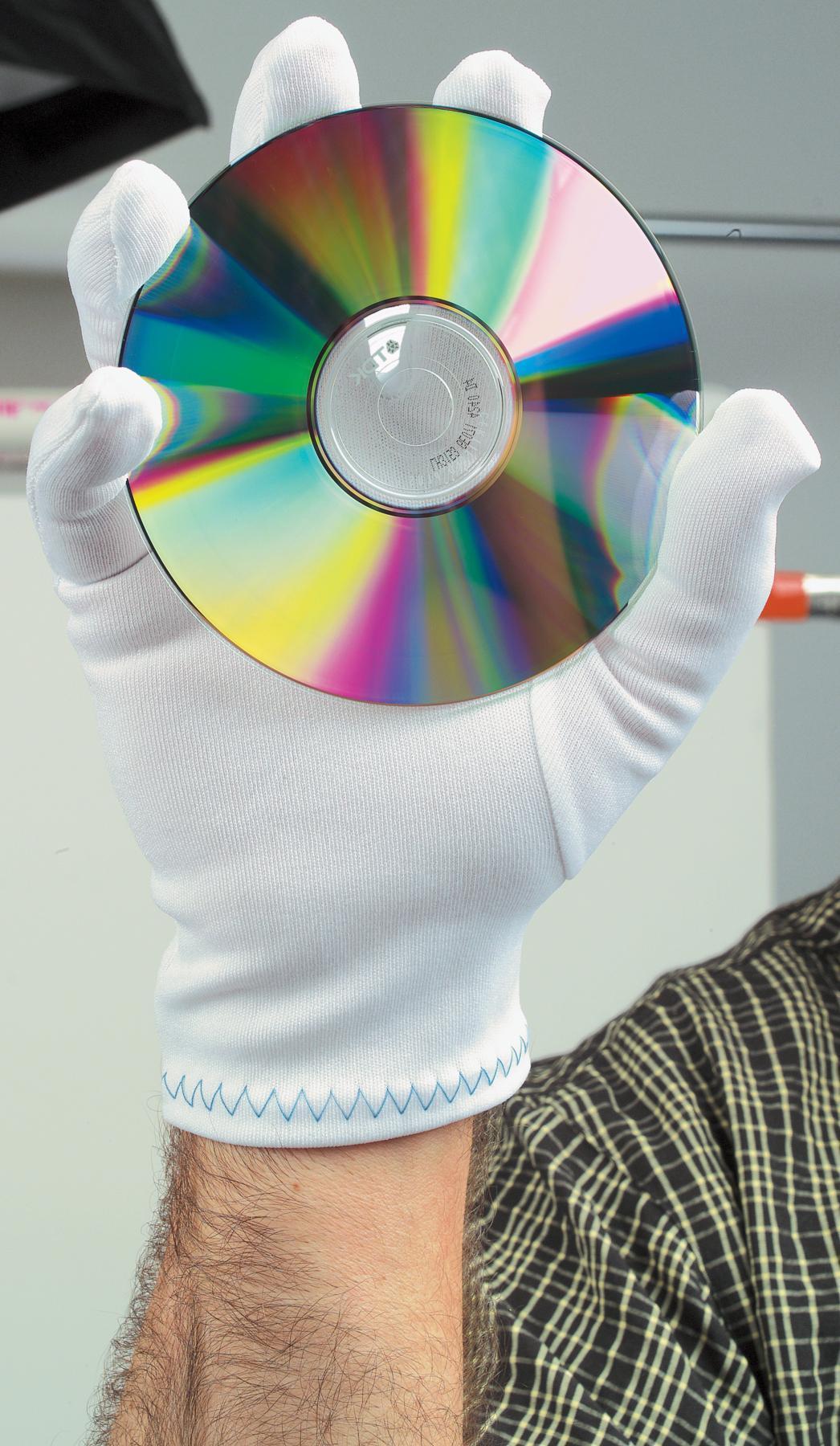 MCR Safety 8760S Heavy Weight Inspectors Gloves, S, Stretch Nylon, White, Inset Thumb Style, Paired Hand, 8-1/2 in L