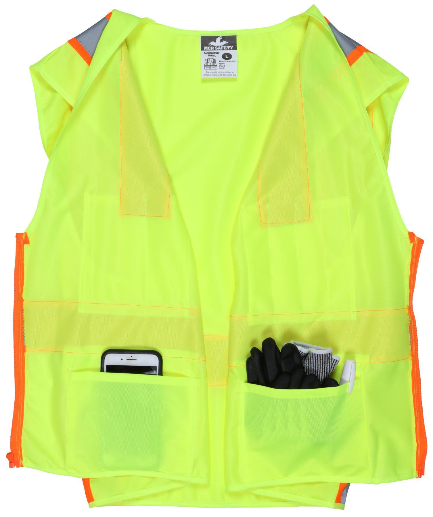 MCR Safety 9675L Honey Grip® 9675 General Purpose Gloves, Straight Thumb Style, L, 7 ga 60% Acrylic/40% Polyester, Clear/Orange, Knit Wrist Cuff, PVC Honeycomb Criss-Cross Coating, Resists: Abrasion, Polyester Lining