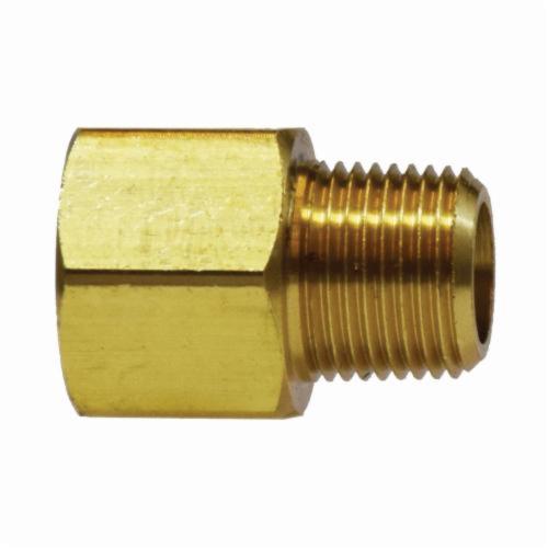 Midland Industries 28196 Extension Adapter, 1/2 in Nominal, MNPT x FNPT End Style, Brass, Import