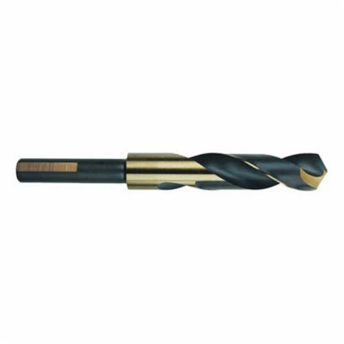 MORSE&reg; 19036 1424S Silver & Deming Drill, 19/32 in Drill - Fraction, 0.5938 in Drill - Decimal Inch, 1/2 in Shank, HSS