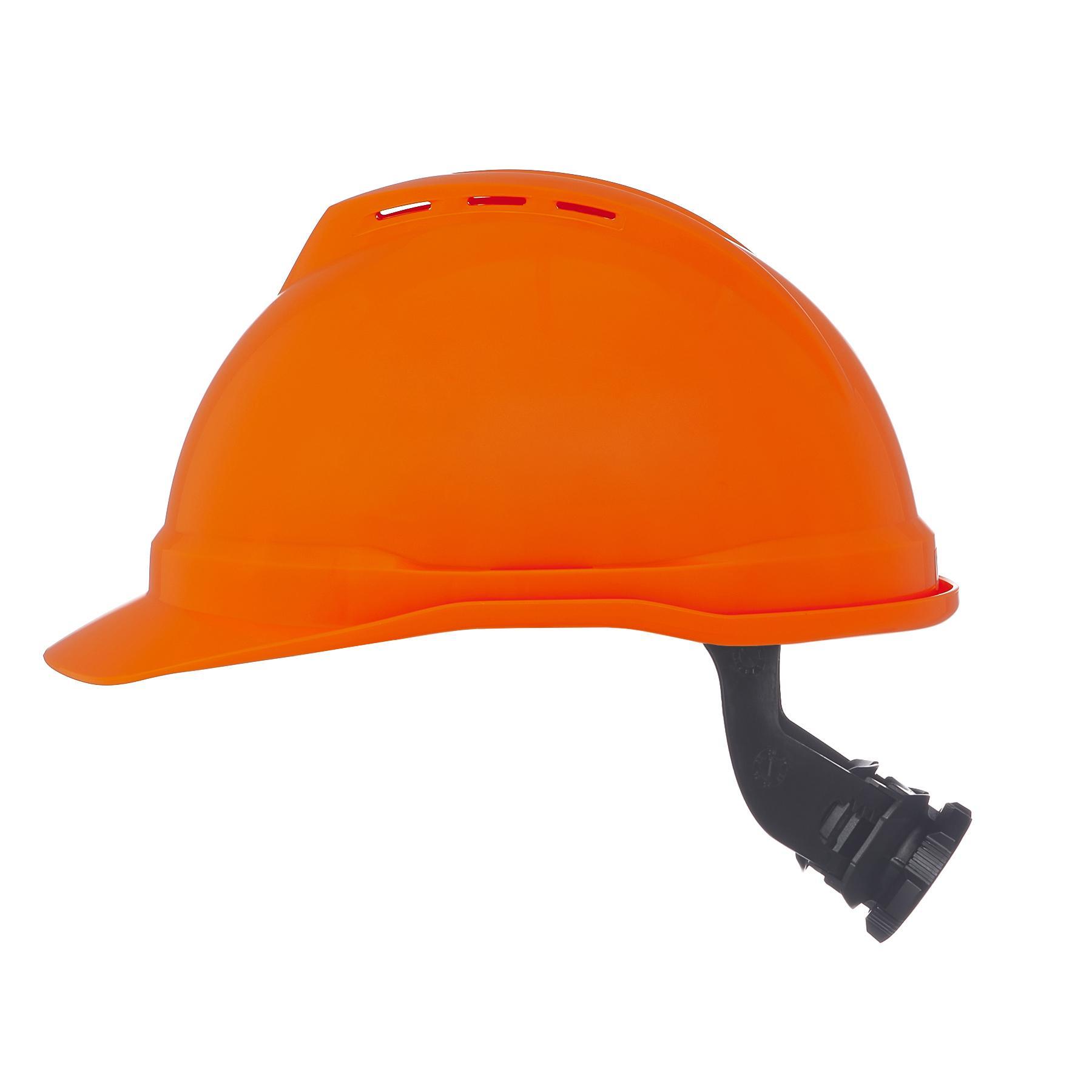 JSP&reg; 280-EL5131-60 Comfort Plus&trade; Hard Hat, 6-5/8 Fits Mini Hat, 7-5/8 Fits Max Hat, HDPE, 6-Point Suspension, ANSI Electrical Class Rating: Class G, ANSI Impact Rating: Type I, Squeeze Lock Adjustment