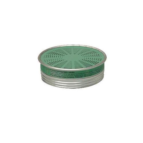MSA Comfo&reg; 464033 Chemical Multi-Gas Respirator Cartridge, For Use With Comfo&reg; and Ultra-Twin&reg; Respirators, R95/N95 Filter Class, 0.95 Filter Efficiency, Threaded Connection, Resists: Ammonia and Methylamine
