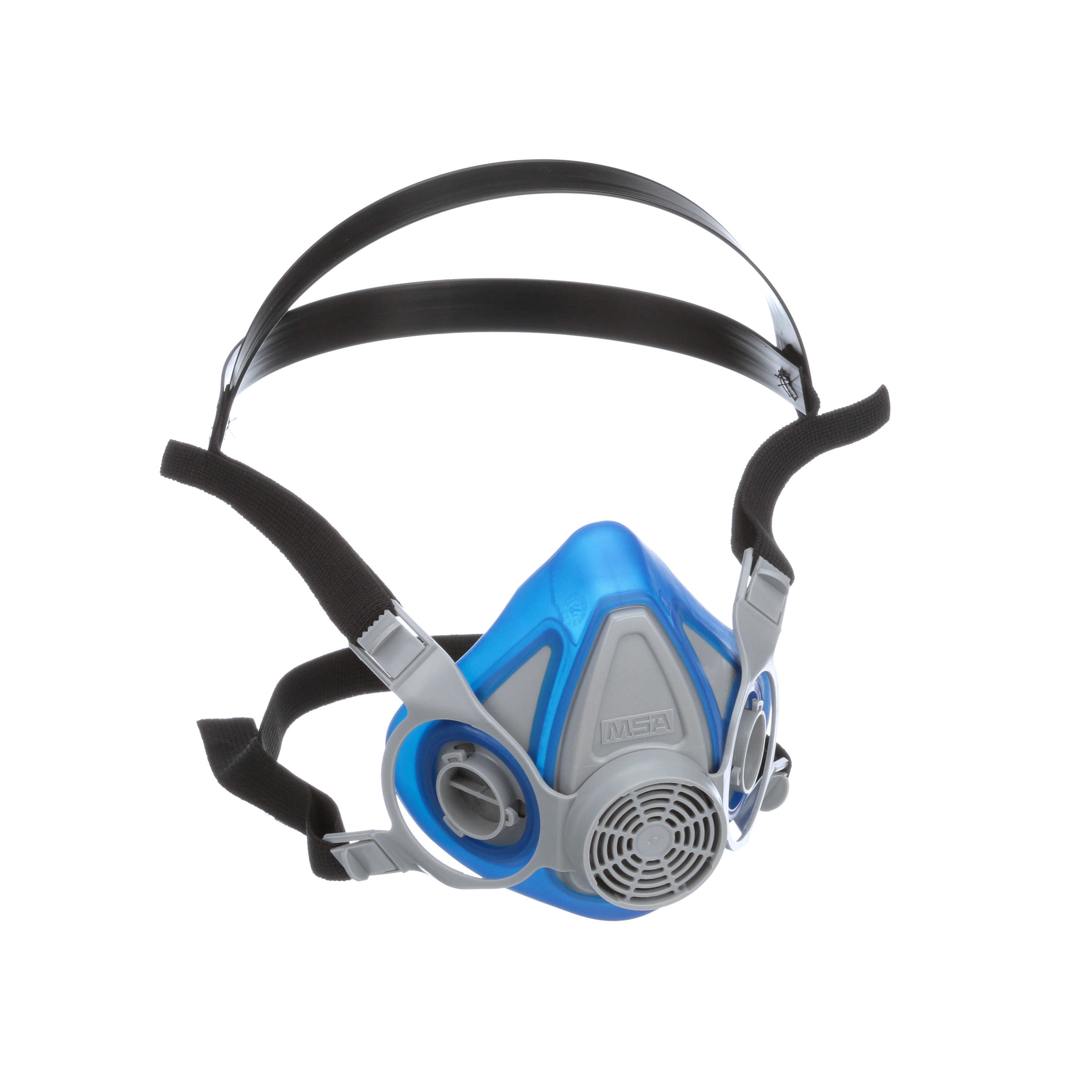 Safety Works&reg; SWX00386 Lightweight Reusable Half Mask Respirator, M, Strap Suspension, Bayonet Connection