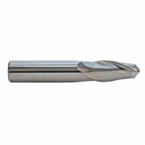 product M.A. Ford® TuffCut® GP 16512500A Ball Nose Center Cutting Stub Length End Mill, 1/8 in Dia Cutter, 1/4 in Length of Cut, 4 Flutes, 1/8 in Dia Shank, 1-1/2 in OAL, ALtima® Coated