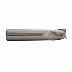 product Niagara Cutter 17005311 C430 Center Cutting Single End Medium Length Square End End Mill, 1/4 in Dia Cutter, 3/4 in Length of Cut, 4 Flutes, 1/4 in Dia Shank, 2-1/2 in OAL, Uncoated