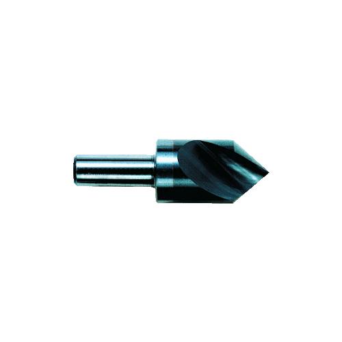 M.A. Ford&reg; Uniflute&reg; 61050002 61 Series General Purpose Single End Countersink, 1/2 in Dia Body, 1/4 in Dia Shank, 1 Flutes, 82 deg Included, 0.06 in Dia Min Cutting, HSS