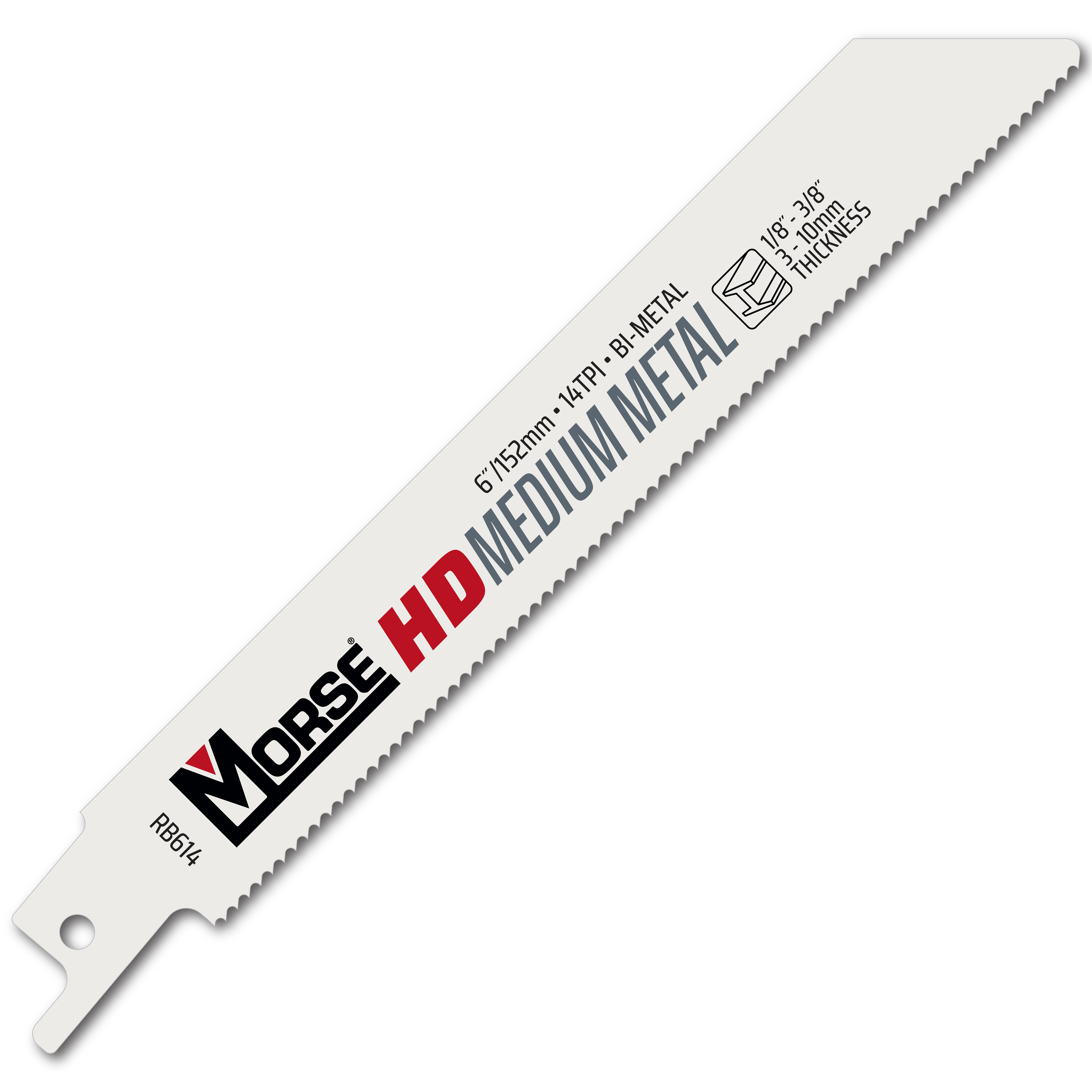 M.K. Morse&reg; 406222 Heavy Duty Reciprocating Saw Blade