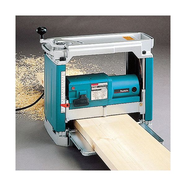 Makita&reg; 2012NB Corded Portable Planer, 12 in W Cutting, 1/8 in Depth of Cut, 8500 rpm Speed, 120 V AC, On/Off Paddle Switch