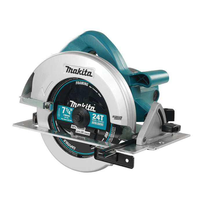 Makita&reg; 5007FAK Circular Saw With LED, 7-1/4 in Dia Blade, 5/8 in Arbor/Shank, 2-3/8 in, 1-3/4 in Cutting