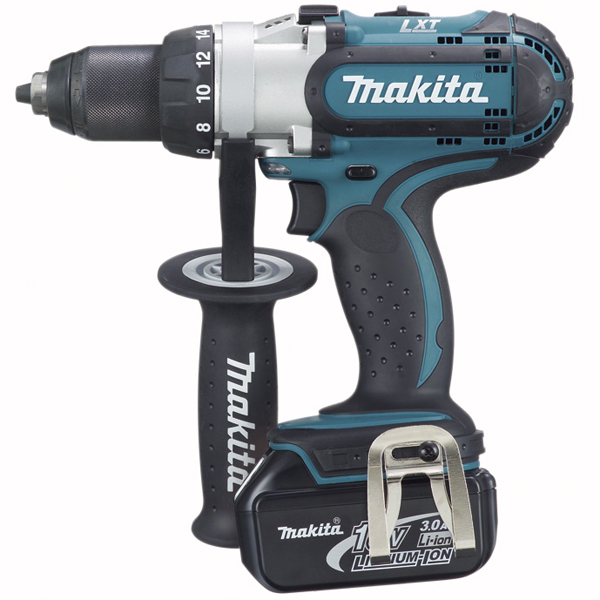 Makita&reg; BDF451 Driver Drill, 0 to 300, 0 to 600, 0 to 1700 rpm No-Load, 9-3/8 in OAL, Lithium Battery