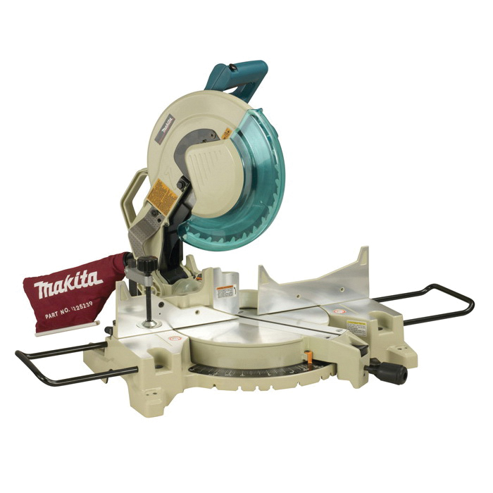 Makita&reg; LS1221 Corded Compound Miter Saw, 12 in Blade, 5/8 in Arbor/Shank, 2-3/4 in x 5-7/8 in, 3-7/8 x 6 in Cutting, 48 deg Miter, 0 to 45 deg Bevel