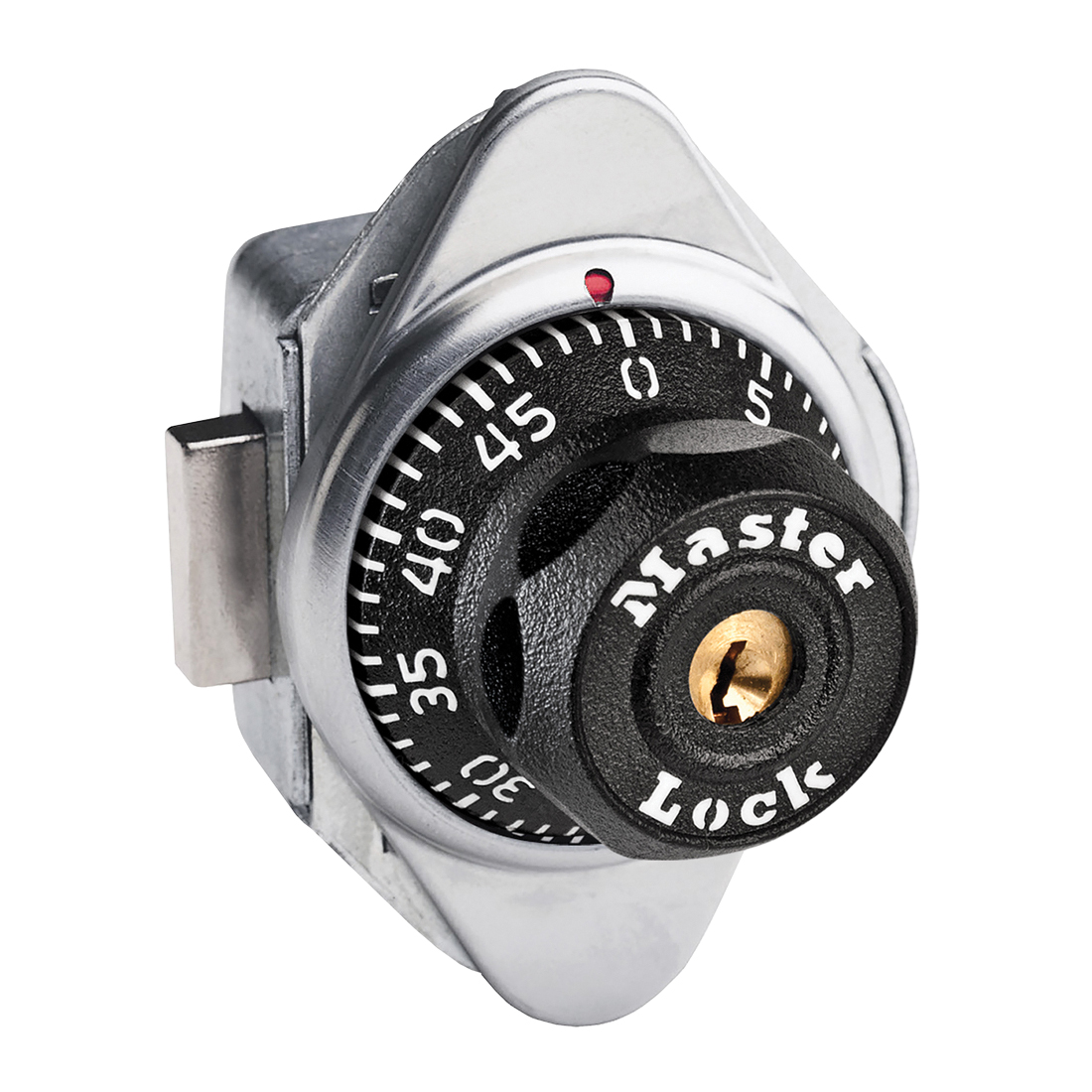 Master Lock® 3670 Mechanical Multi-User Built-In Lock, 2-3/8 in W, Solid Zinc, 3-Digit Combination/Control Key