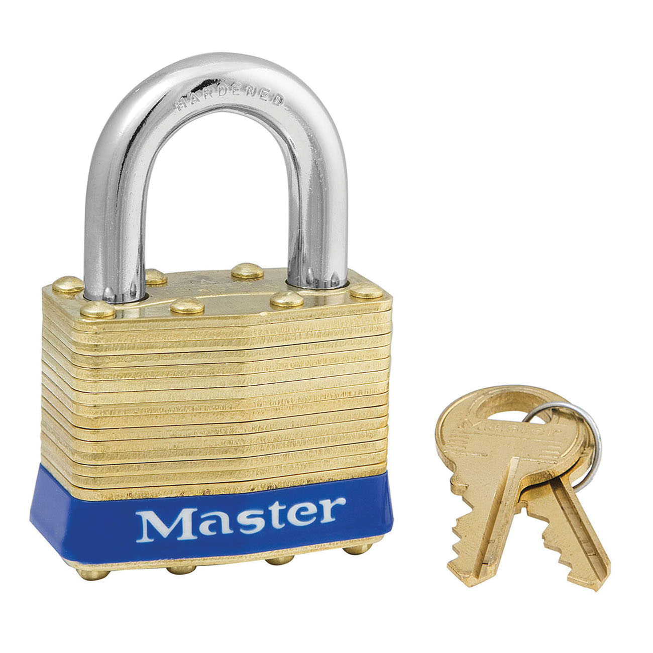 Master Lock® 1500 Combination Safety Padlock, Keyless Key, 9/32 in Shackle, Stainless Steel Body, Silver, 1-Digit Dialing Locking