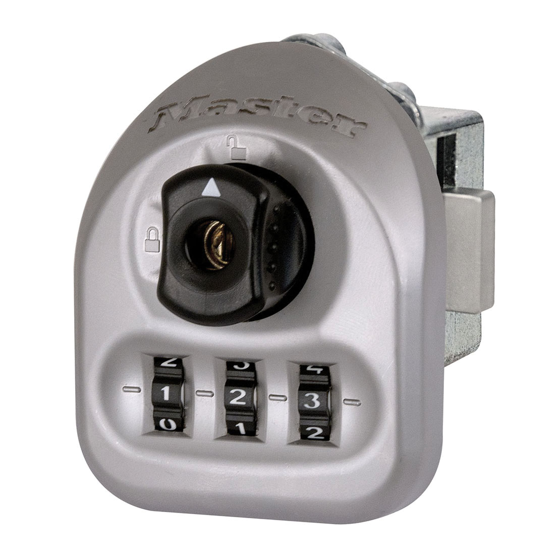 Master Lock® 3D Safety Padlock, Different Key, Laminated Steel Body, 9/32 in Dia Shackle, 4-Pin Tumbler Locking Mechanism