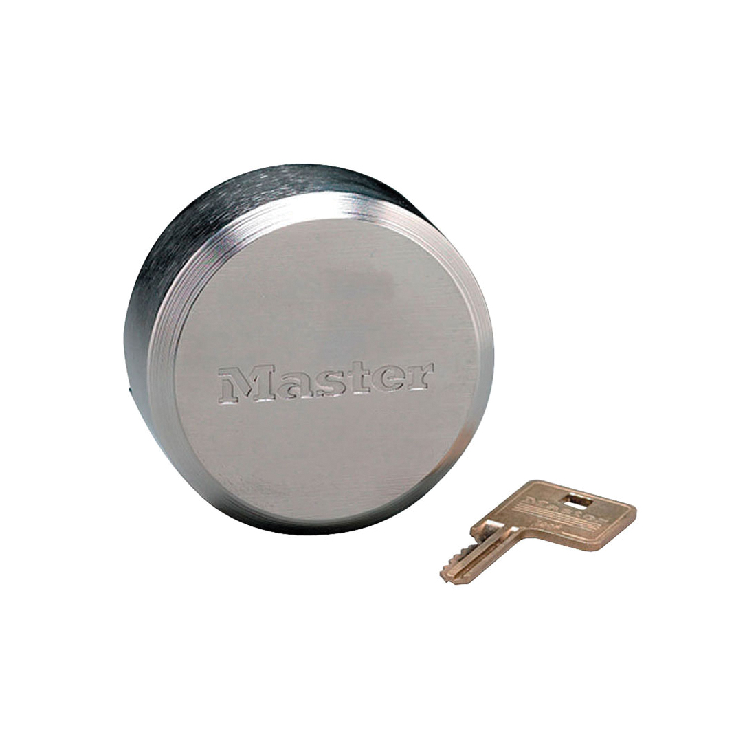 Master Lock&reg; 1KA Commercial Grade Non-Rekeyable Safety Padlock, Alike Key, 5/16 in Shackle, Laminated Steel Body, 4-Pin Tumbler Locking