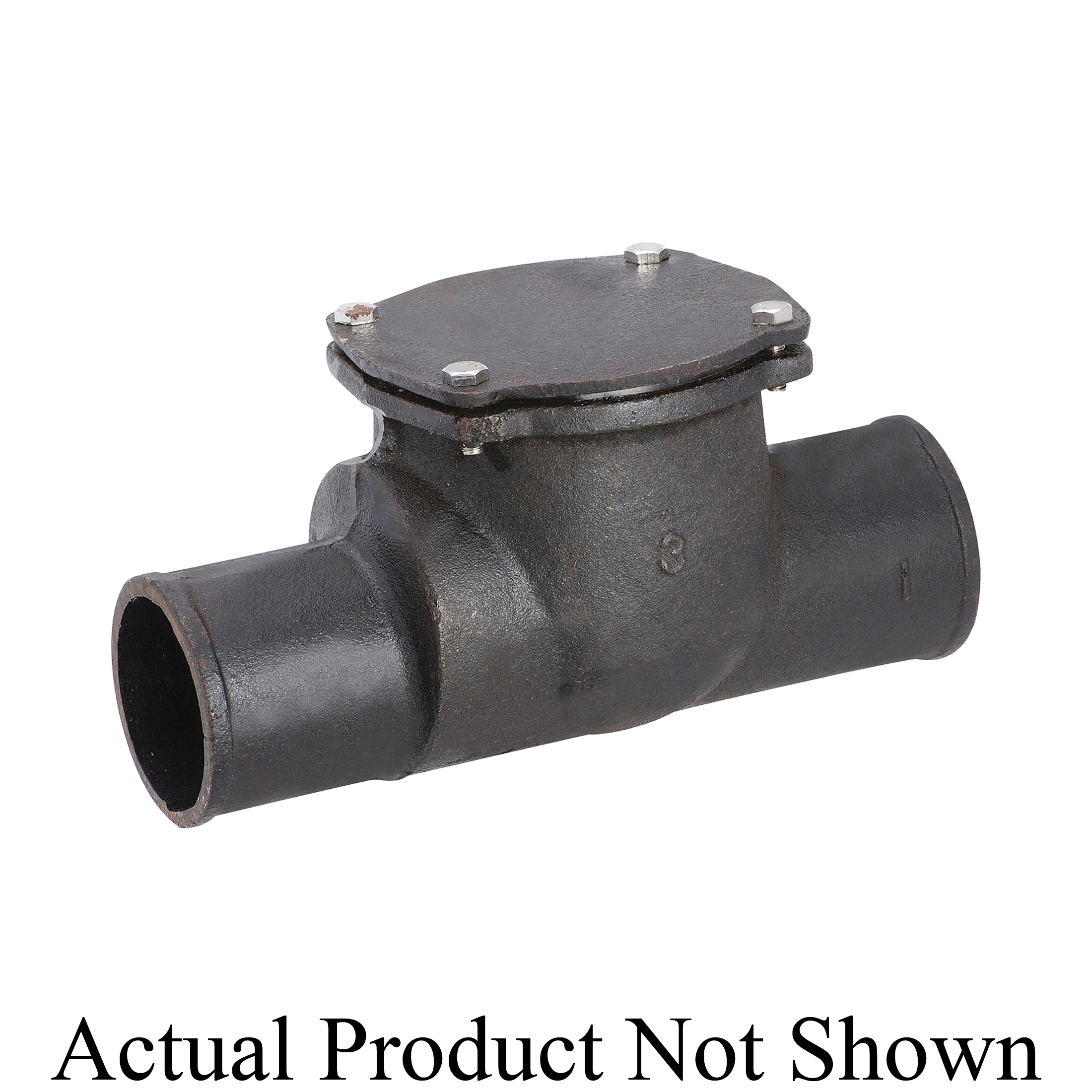 Matco-Norca™ CIBWV11 Backwater Valve Without Hub, 4 in Nominal, Cast Iron Body, Import