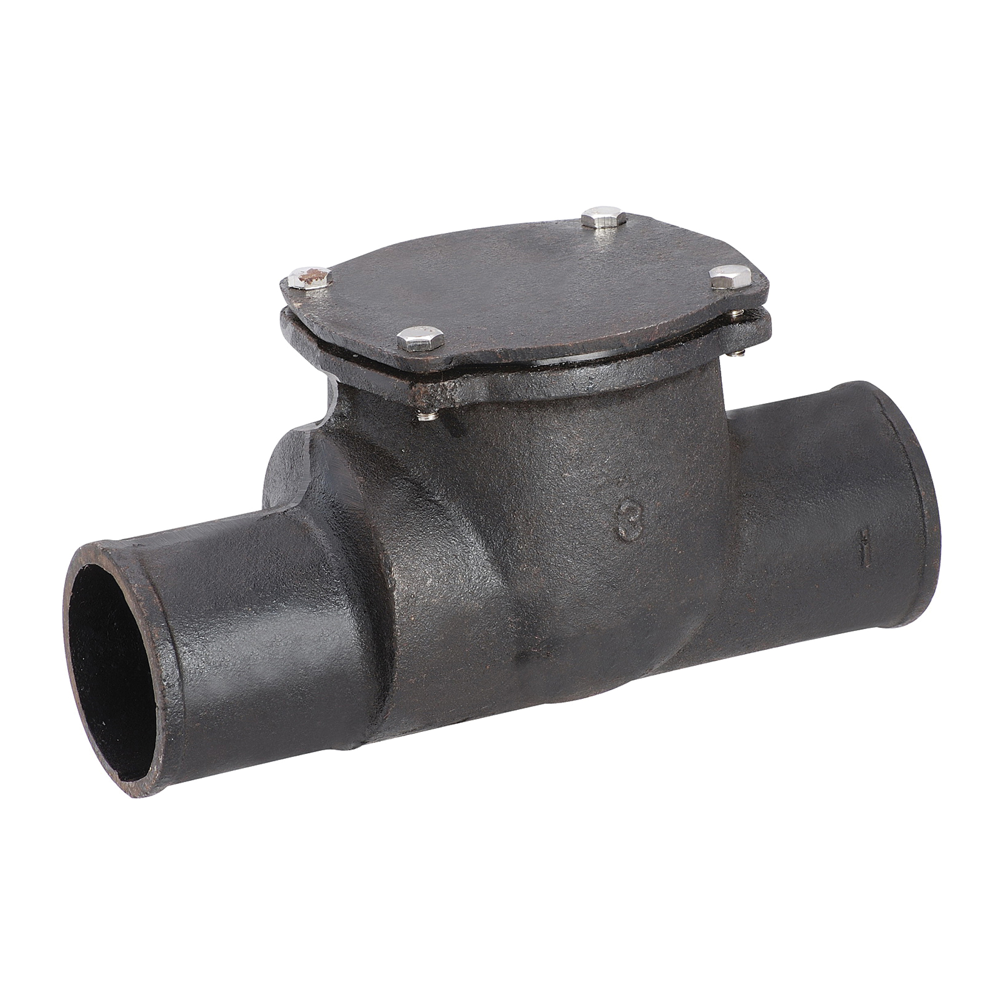 Matco-Norca™ CIBWV10 Backwater Valve Without Hub, 3 in Nominal, Cast Iron Body, Import