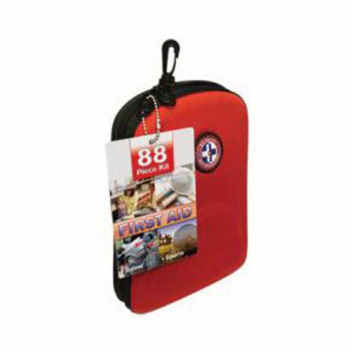 First Aid Only® 224-U/FAO Bulk Portable First Aid Kit, Wall Mount, 107 Components, Metal Case, 7-1/2 in H x 10-1/2 in W x 2-1/2 in D