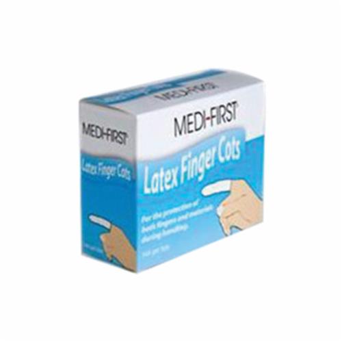 North® by Honeywell 135LNR/L-H5 Anti-Static Powder Free Finger Cots With Rolled Cuff, L, Nitrile Rubber, White