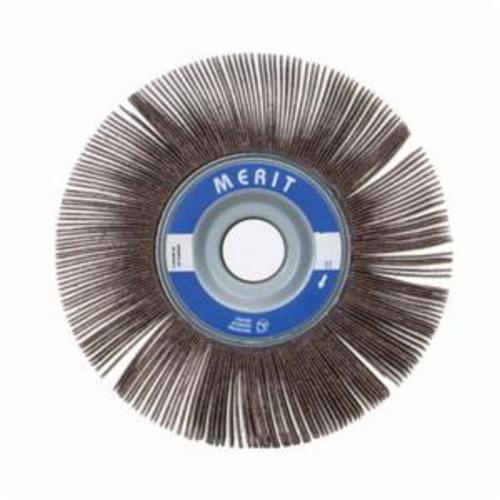 Scotch-Brite™ 7100093994 Combi-S Combi Wheel, 3 in Dia Wheel, 1-3/4 in W Face, 1/4 in Dia Shank, P120 Grit, Fine Grade, Aluminum Oxide Abrasive