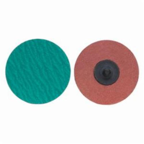 product Merit&reg; 08834166290 Non-Woven Abrasive Quick-Change Disc, 2 in Dia, 80 Grit, Medium Grade, Aluminum Oxide Abrasive, Type TR (Type III) Attachment