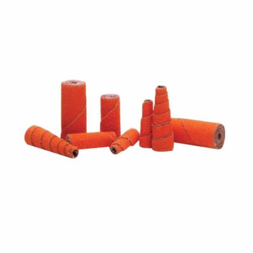 Standard Abrasives™ 051115-33820 Straight Coated Cartridge Roll, 1/4 in Dia x 1-1/2 in OAL, 1/8 in Pilot Hole, P240 Grit, Aluminum Oxide Abrasive