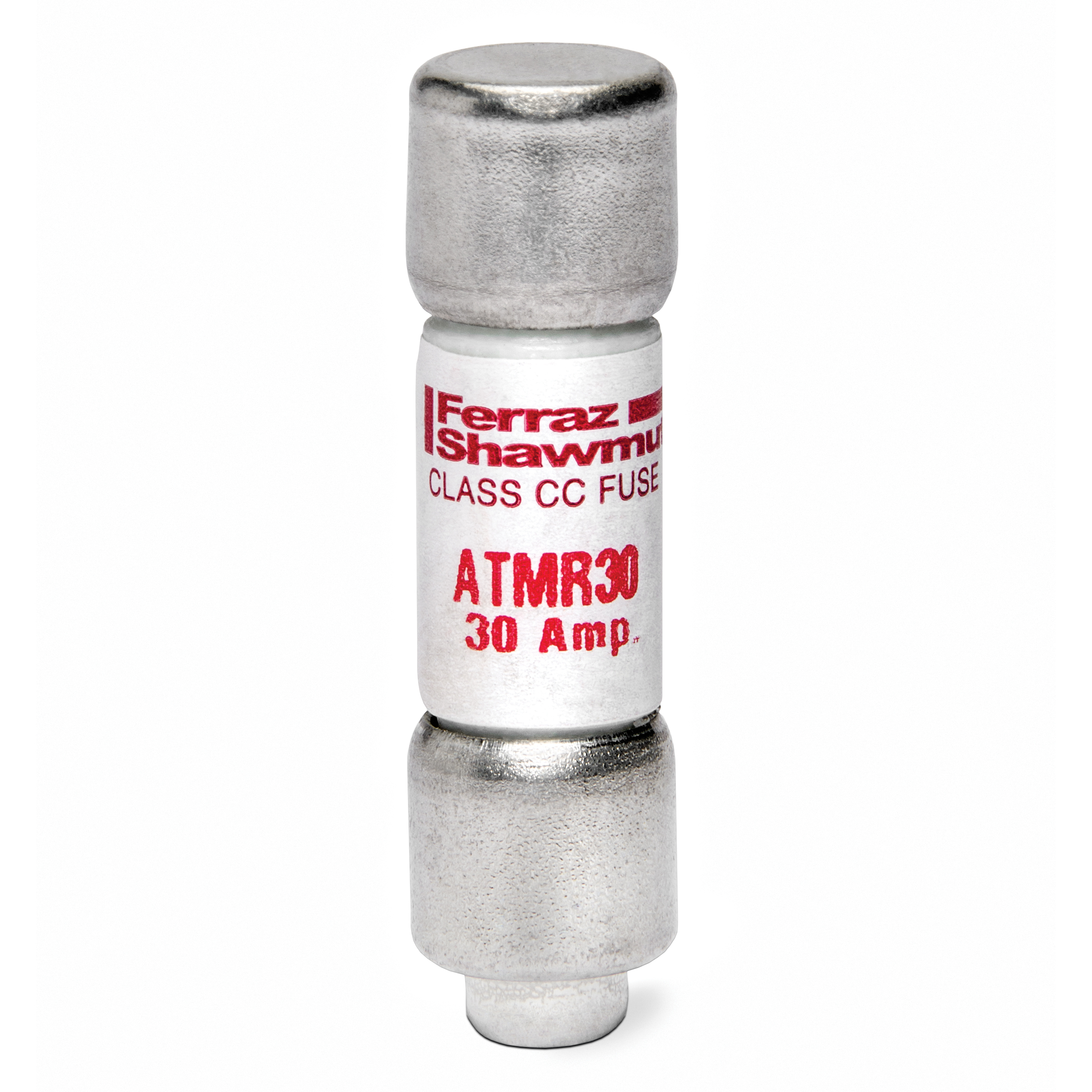 Mersen Amp-Trap&reg; ATMR10 ATMR Fast Acting Fuse, 10 A, 600 V AC/DC, 200/100 kA Interrupt, CC Class, Cylindrical Body