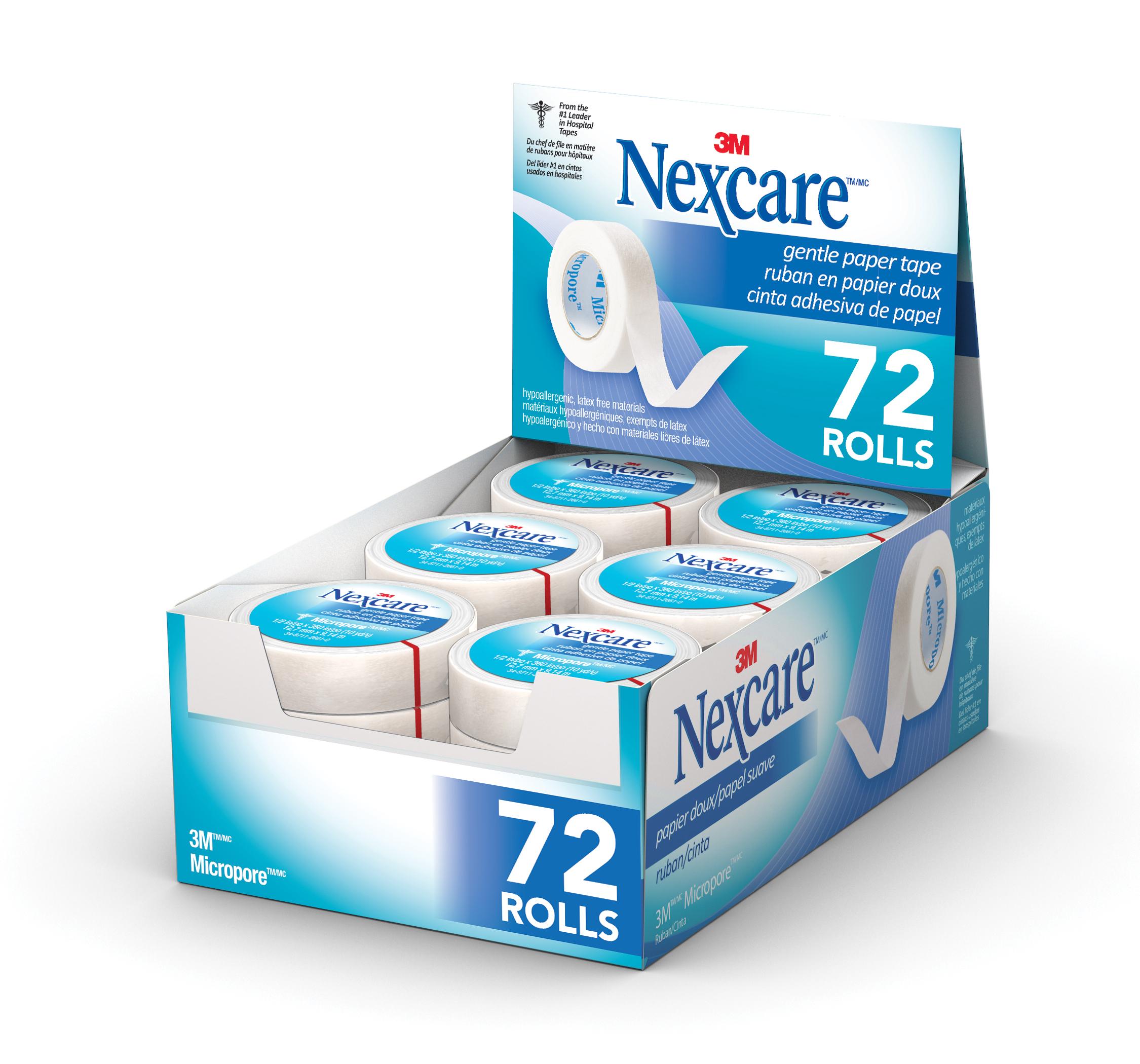 Nexcare™ 7100170063 NHT-2 No Hurt Wrap, Tan