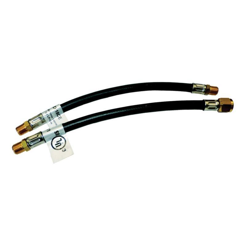 Midland Industries 211007 Hydraulic Hose, 3/8 x 3/8 in Nominal, Female Flange x FPT End Style, 48 in L