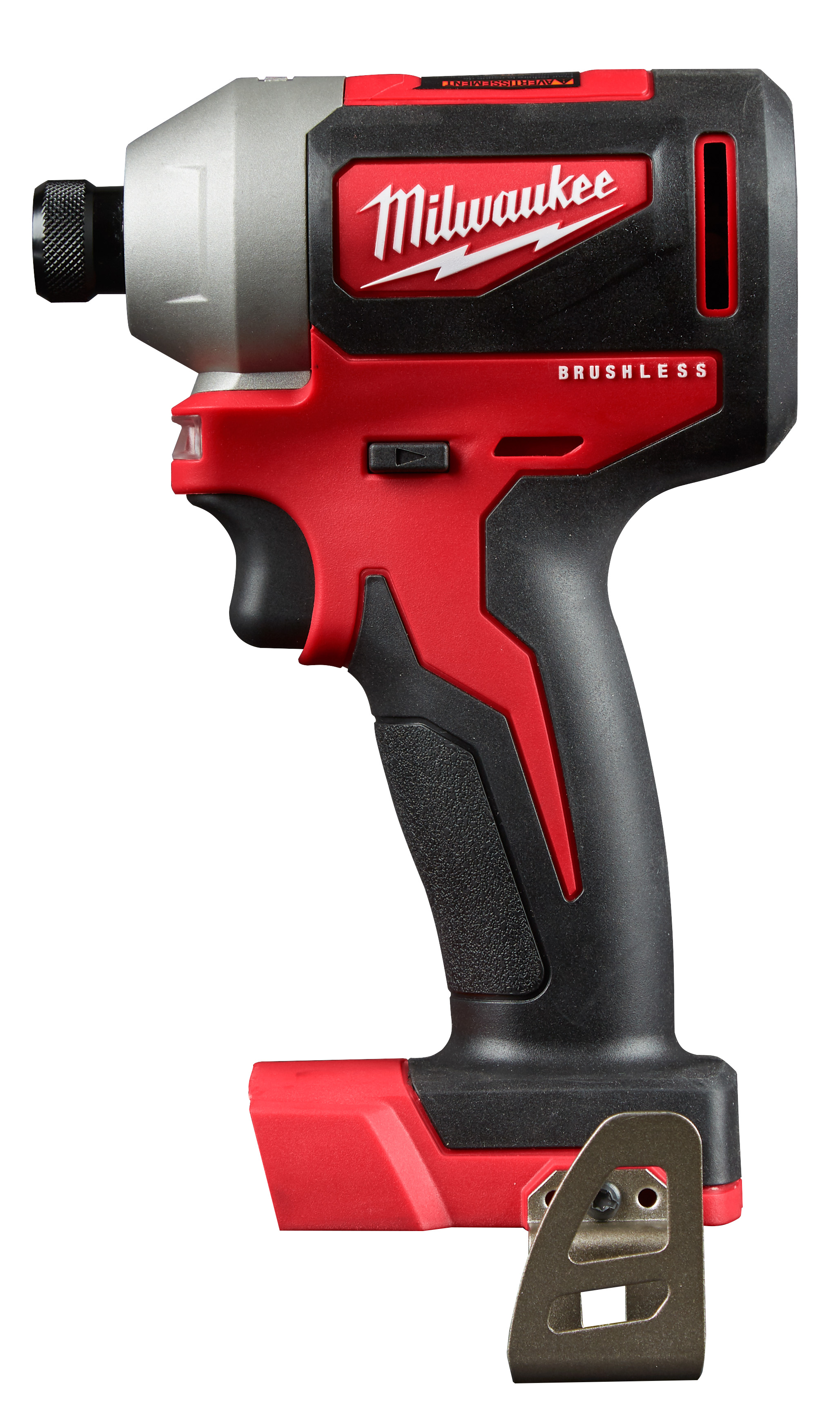 Milwaukee&reg; M18&trade; 2850-21P Compact Brushless Cordless Impact Driver Kit, 1/4 in Hex Drive, 1600 in-lb Torque, 18 V