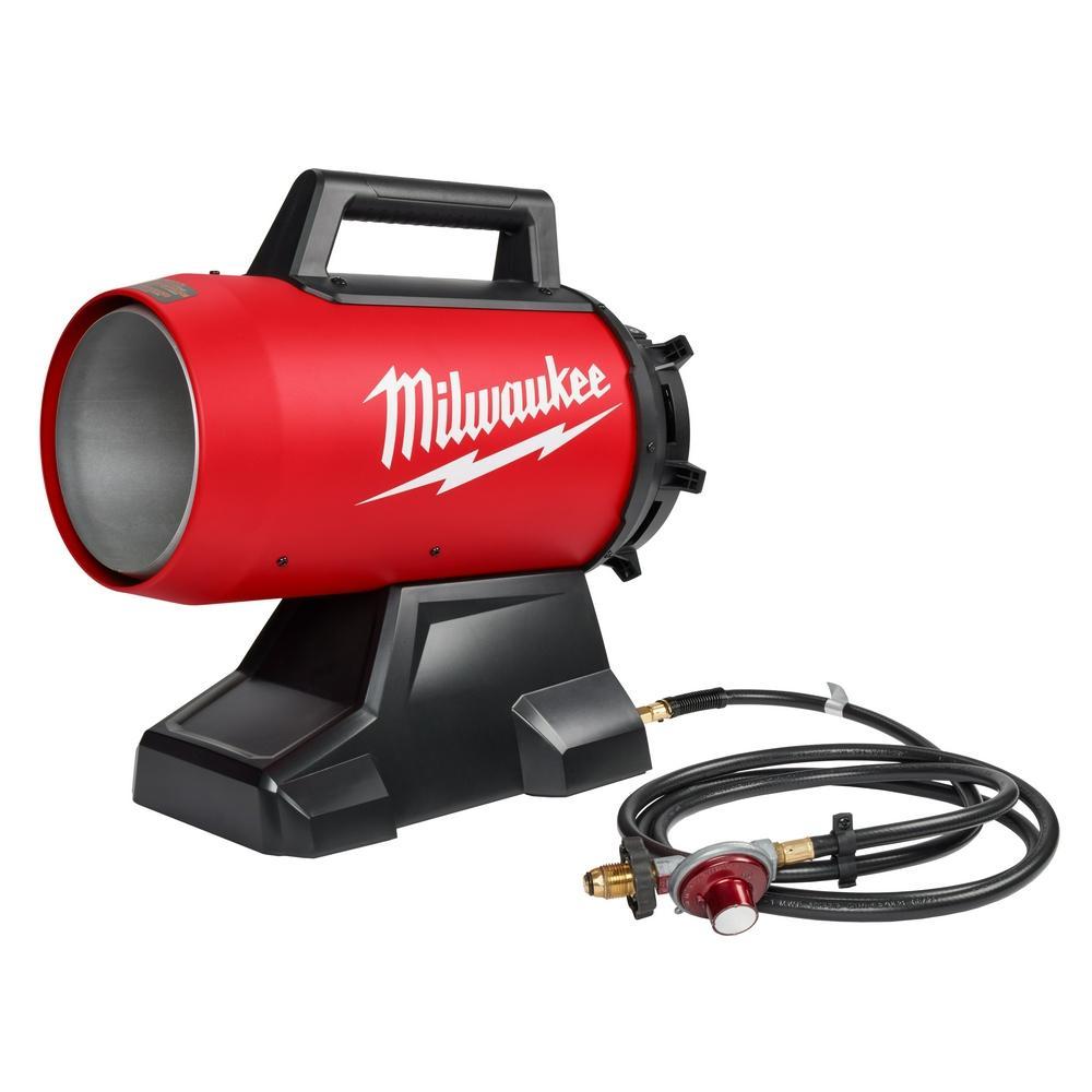 Milwaukee&reg; 0801-20 M18&trade; Forced Air Propane Heater, 18 V