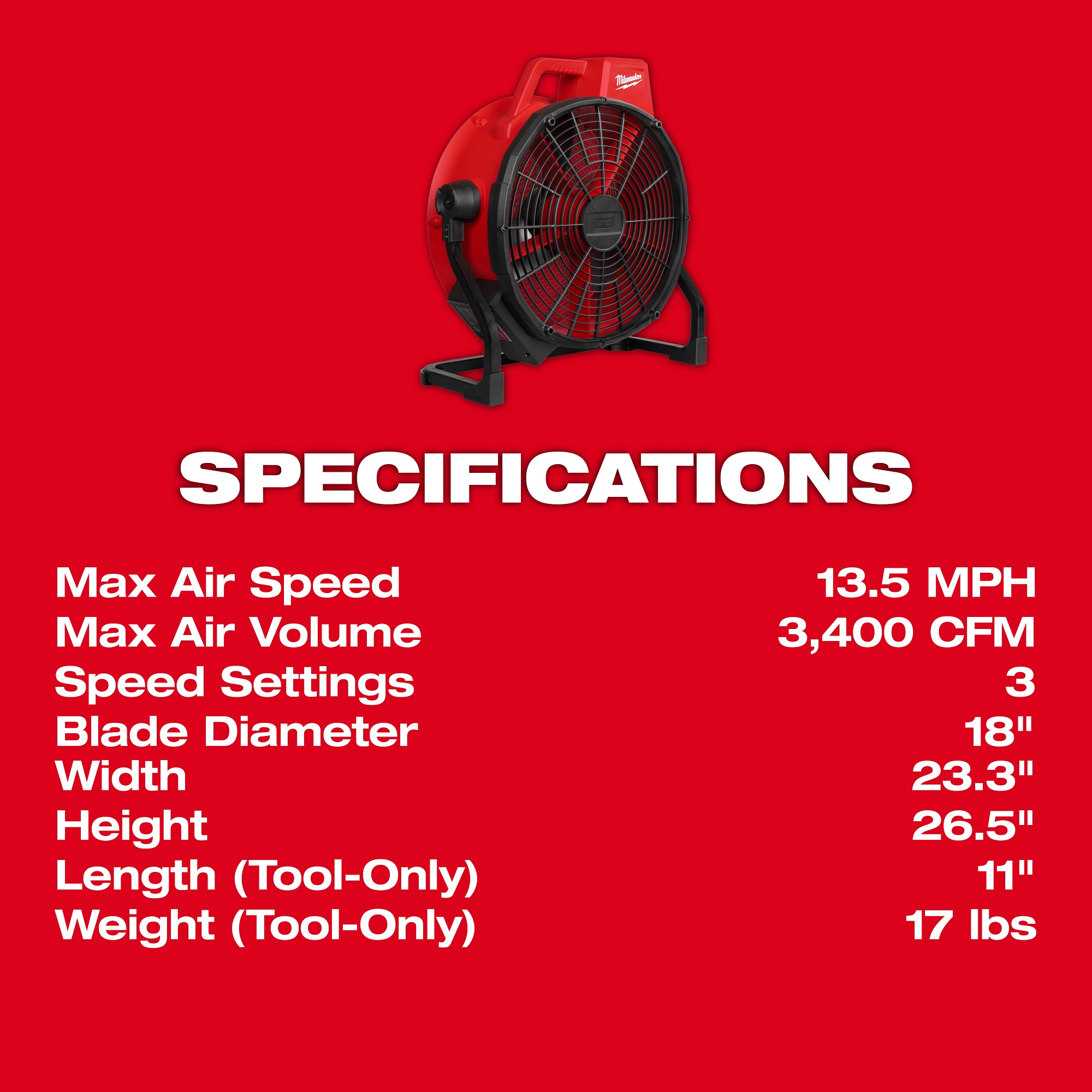 Milwaukee&reg; 0821-20 MIL 0821-20