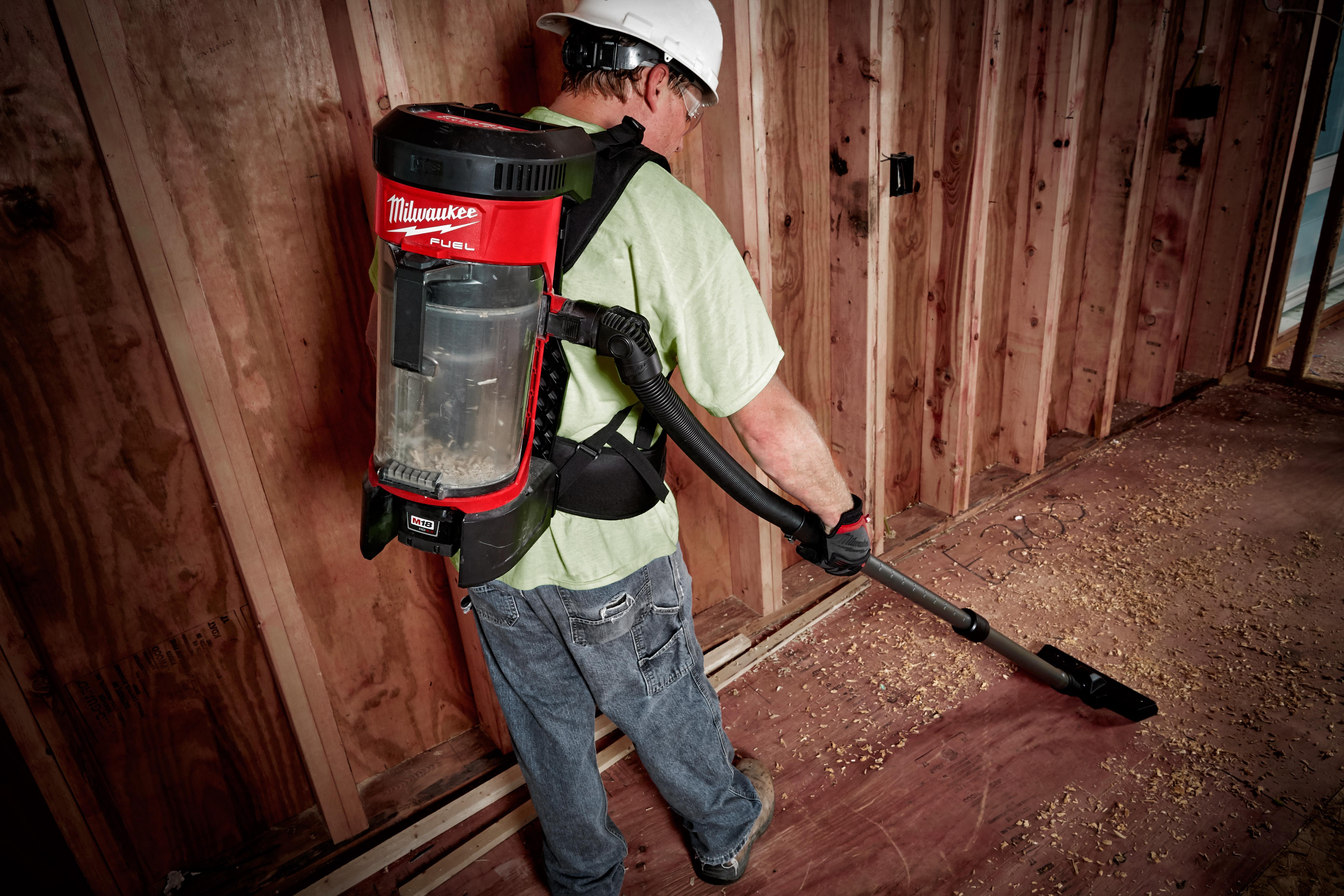Milwaukee&reg; M18 FUEL&trade; 0885-80 3-in-1 Bagless Reconditioned Backpack Vacuum, 1 gal Tank, 159 W Power Rating, 18 V, Glass Filled Nylon Housing