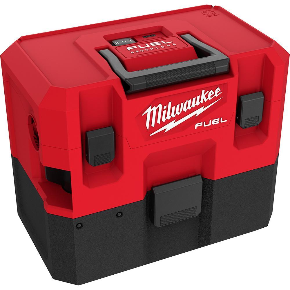 Milwaukee&reg; M12&trade; FUEL&trade; 0960-80 Cordless Reconditioned Wet/Dry Vacuum, 6 A, 1.6 gal Tank, 12 V, Polycarbonate Housing