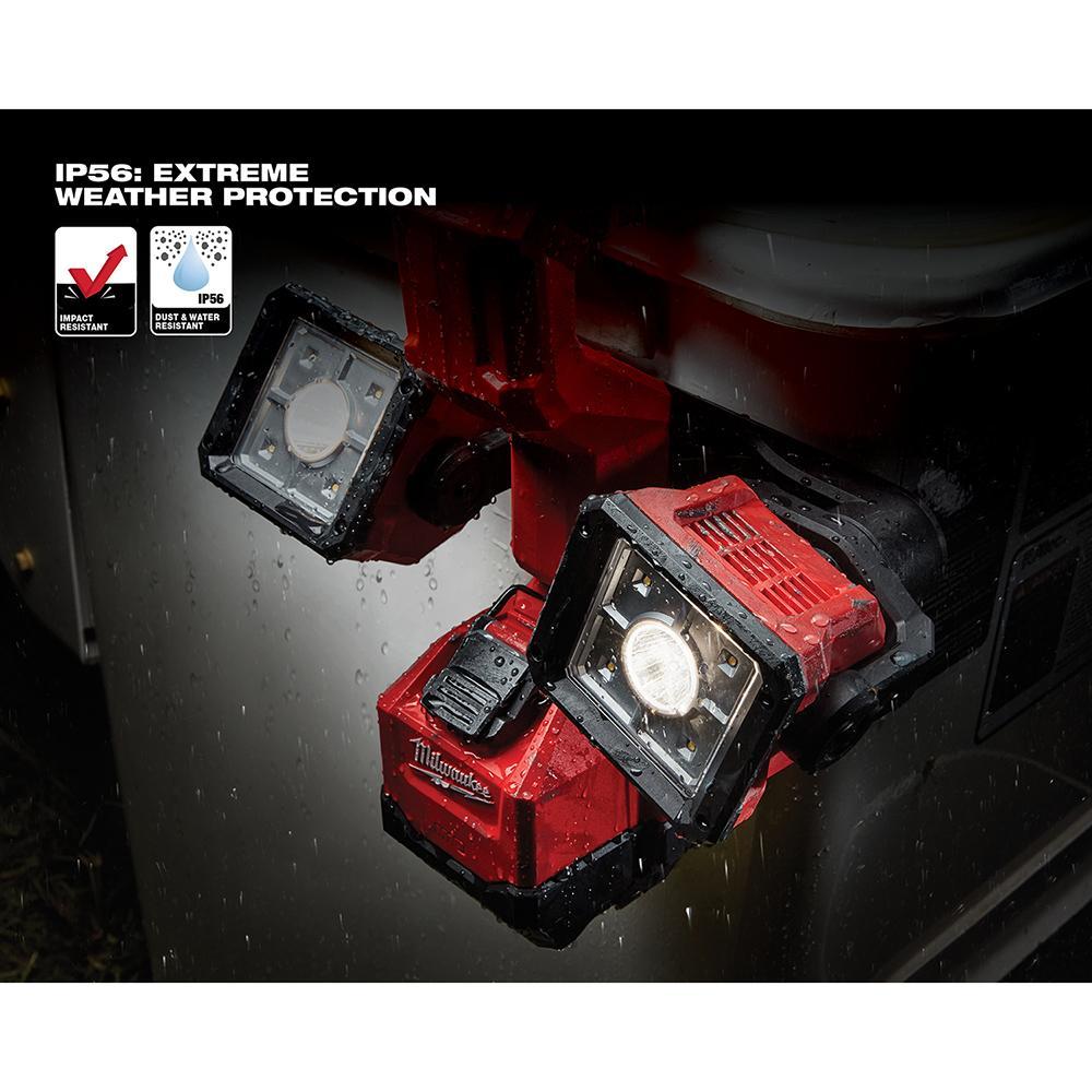 Milwaukee&reg; M18&trade; 2122-20 Utility Bucket Light, LED Lamp, 18 V DC, Clamp/Flat Base