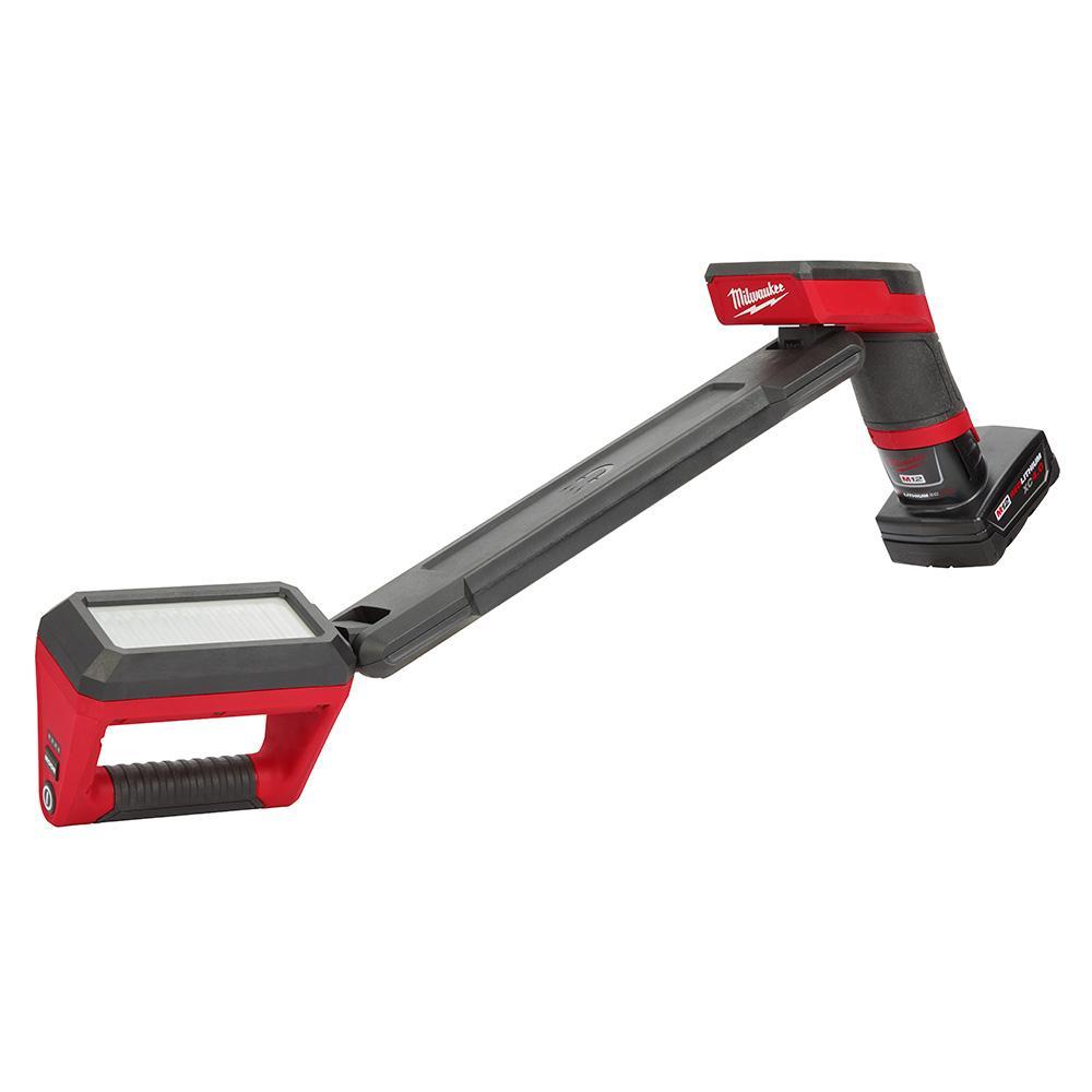 Milwaukee&reg; 2126-21XC M12&trade; Cordless Portable Underbody Light Kit, LED Bulb, Plastic Housing, 1200 Lumens